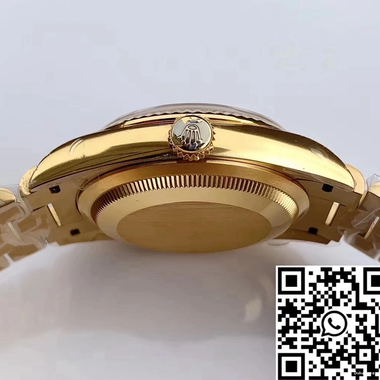 Factory Champagne M128238-0045 Day-Date EW Rolex Gold Dial Yellow 0323